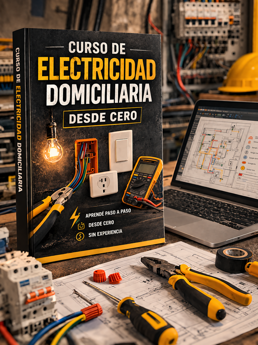 Aprendé Electricidad Domiciliaria desde Cero y Empieza a Generar Ingresos